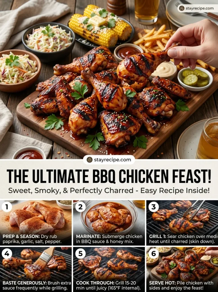 Bbq Chicken Feast Mukbang