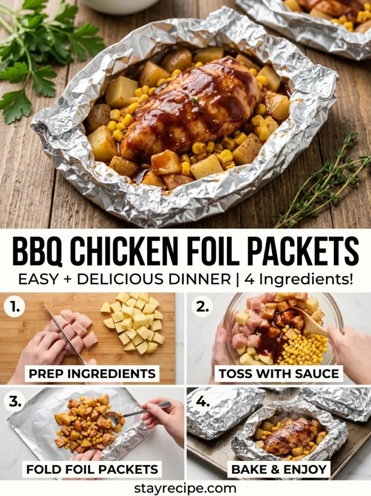 Bbq Chicken Foil Packets