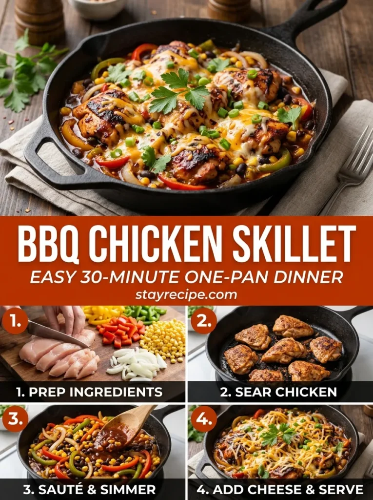 Bbq Chicken Skillet Easy Summer Dinner