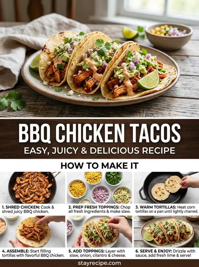 Bbq Chicken Tacos Easy Recipes