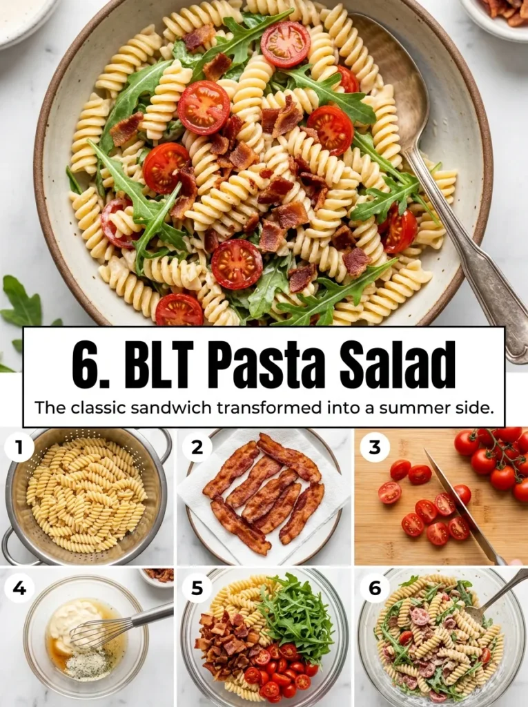 Blt Pasta Salad Blt Pasta Salad