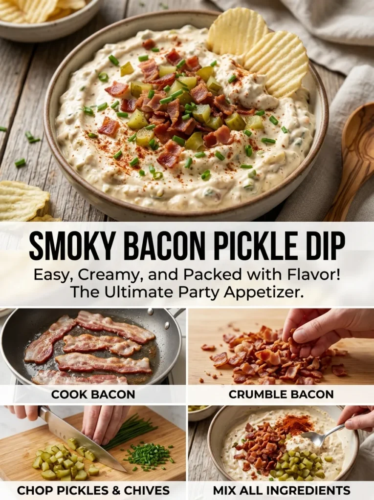 Bacon Pickle Dipbacon Pickle Dip