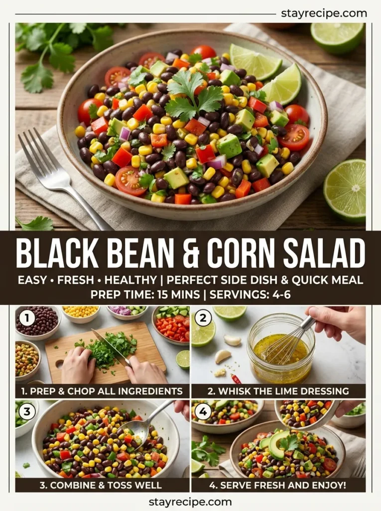 Black Bean And Corn Salad Healthy Summer Recipes