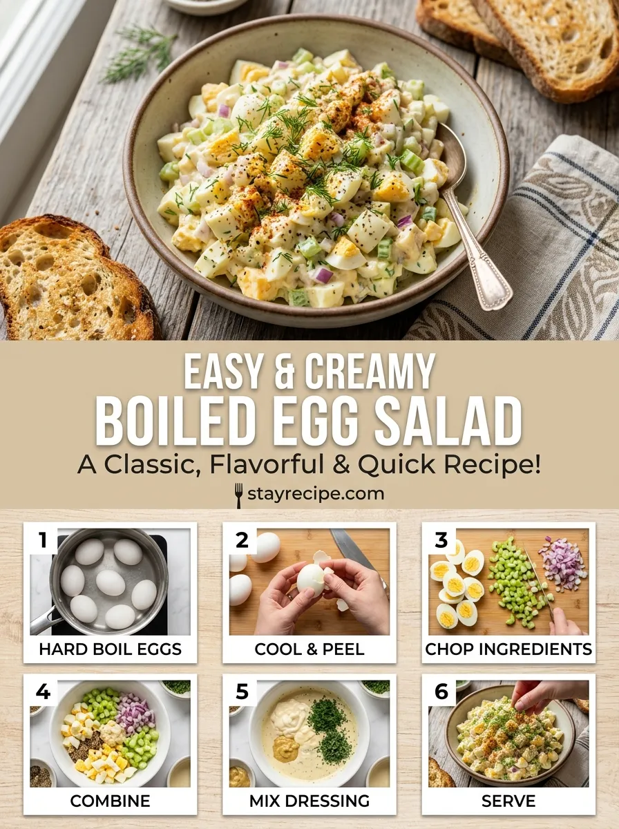 Boiled Egg Salad Cucumber Salad