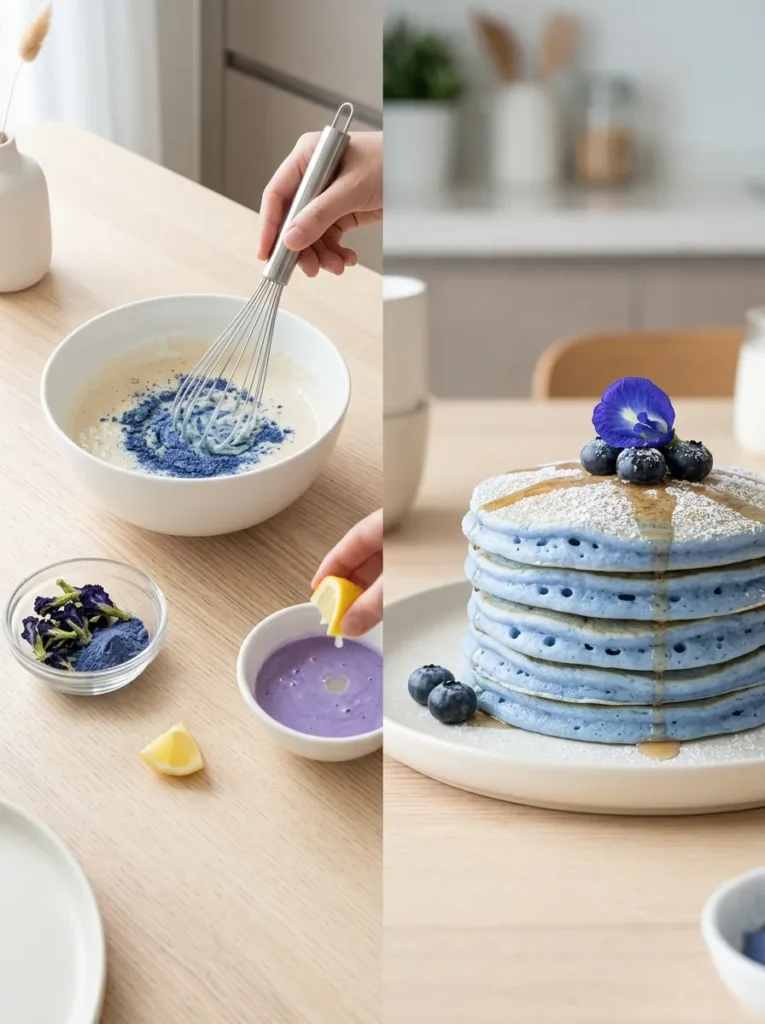 Butterfly Pea Flower Pastel Blue