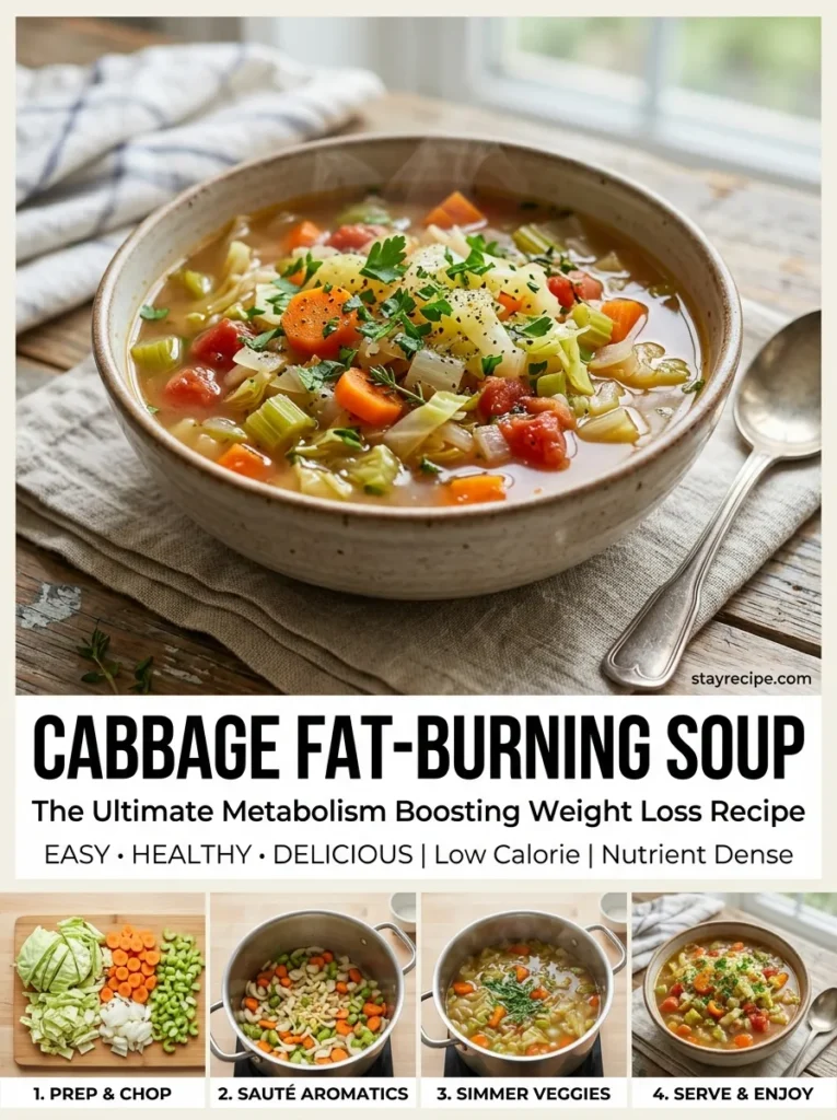 Cabbage Fat Burning Soup