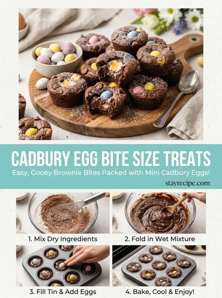 Cadbury Egg Bite Size Treats
