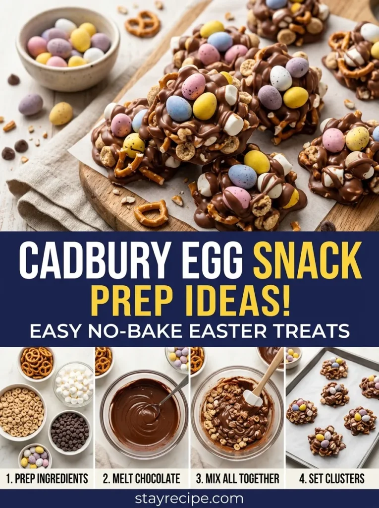 Cadbury Egg Snack Prep Idea
