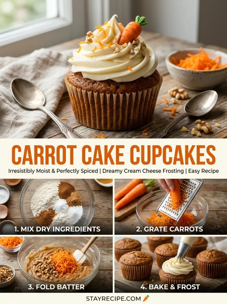 Carrot Cake Cupcakes