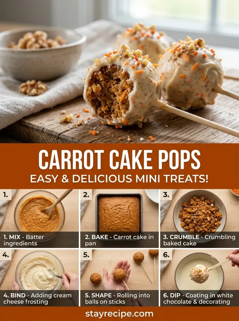 Carrot Cake Pops