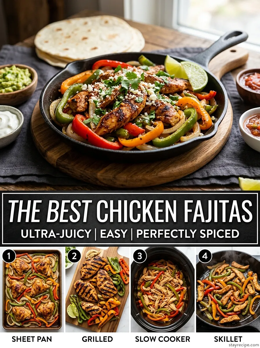 Best Easy Weeknight Chicken Fajitas: A Step-by-Step Recipe