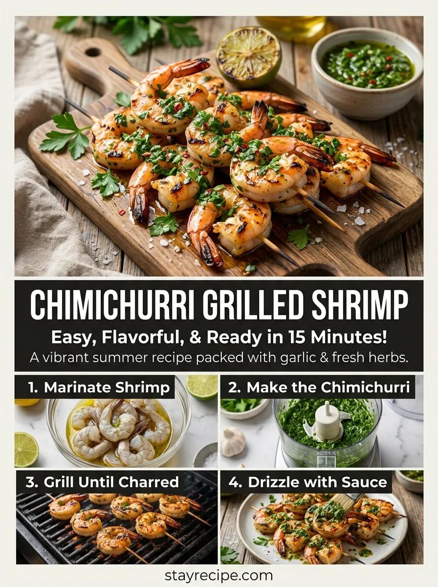 Chimichurri Grilled Shrimp Summer Grilling Recipes