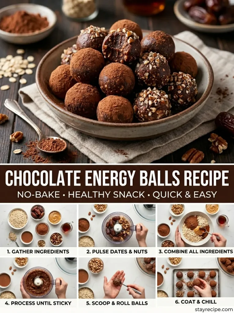 Chocolate Energy Balls Recipe
