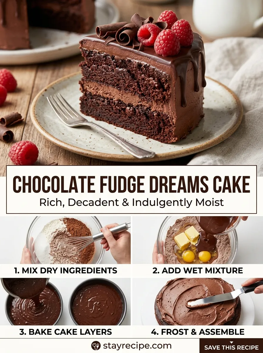 Chocolate Fudge Dreams Cake Birthday Cake