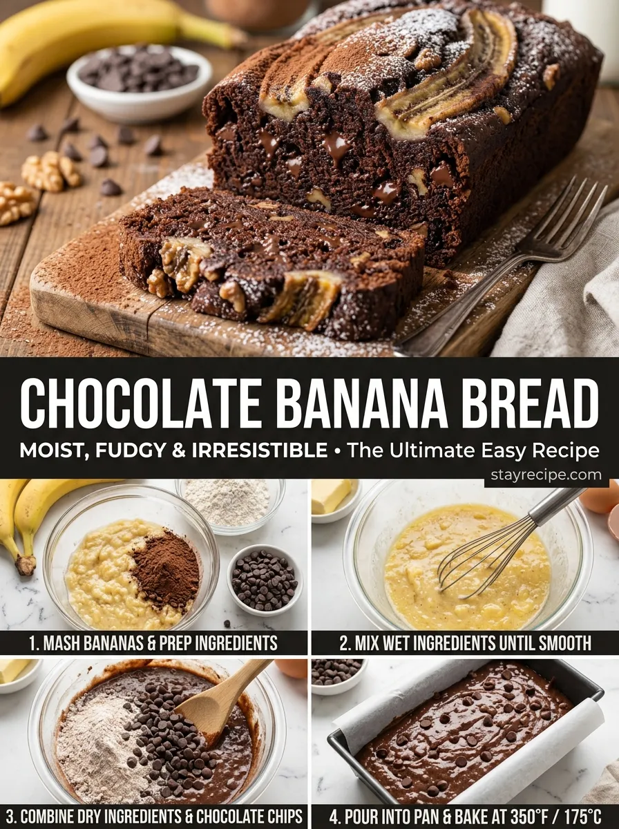 Chocolate Banana Bread