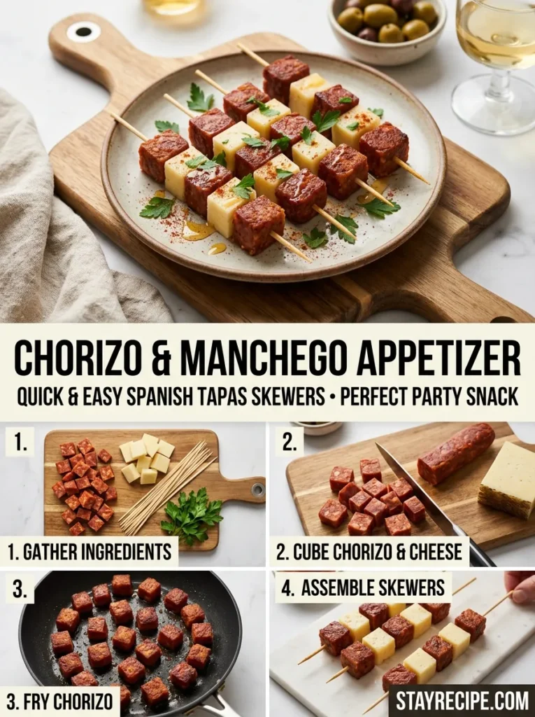 Chorizo Manchego Appetizer Appetizer Recipes
