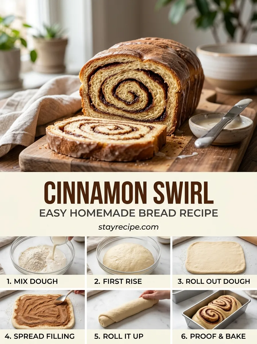 Cinnamon Swirl Banana Bread