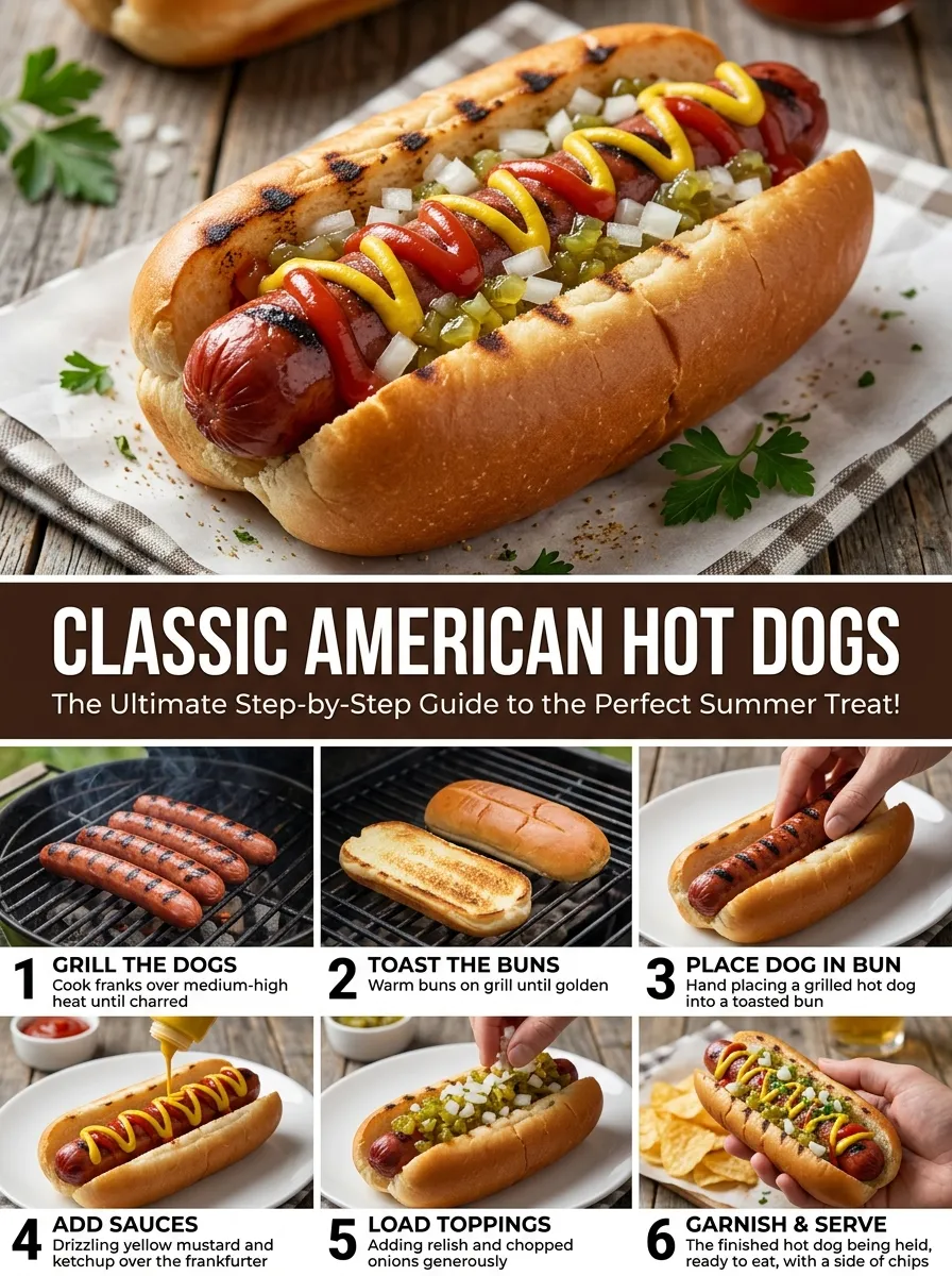Classic American Hot Dogs