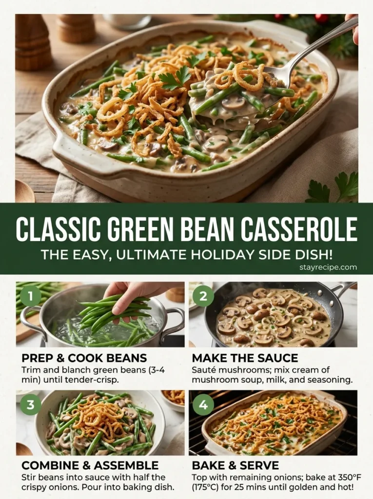 Classic Green Bean Casserole Green Bean Casserole