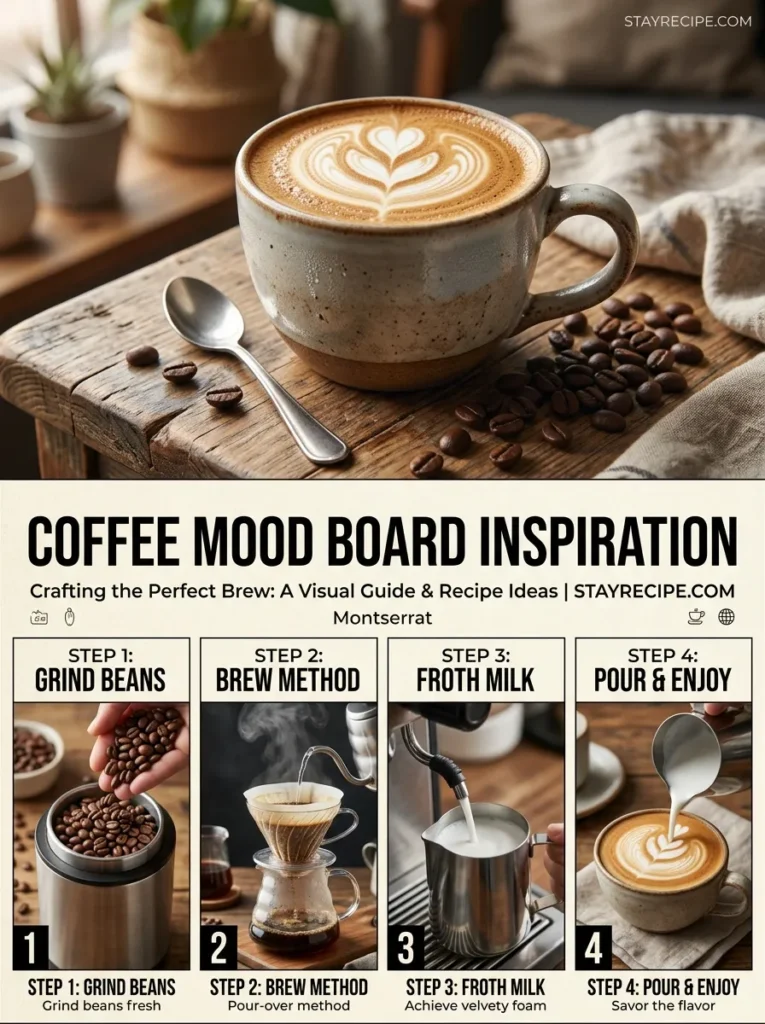 Coffee Mood Board Inspiration