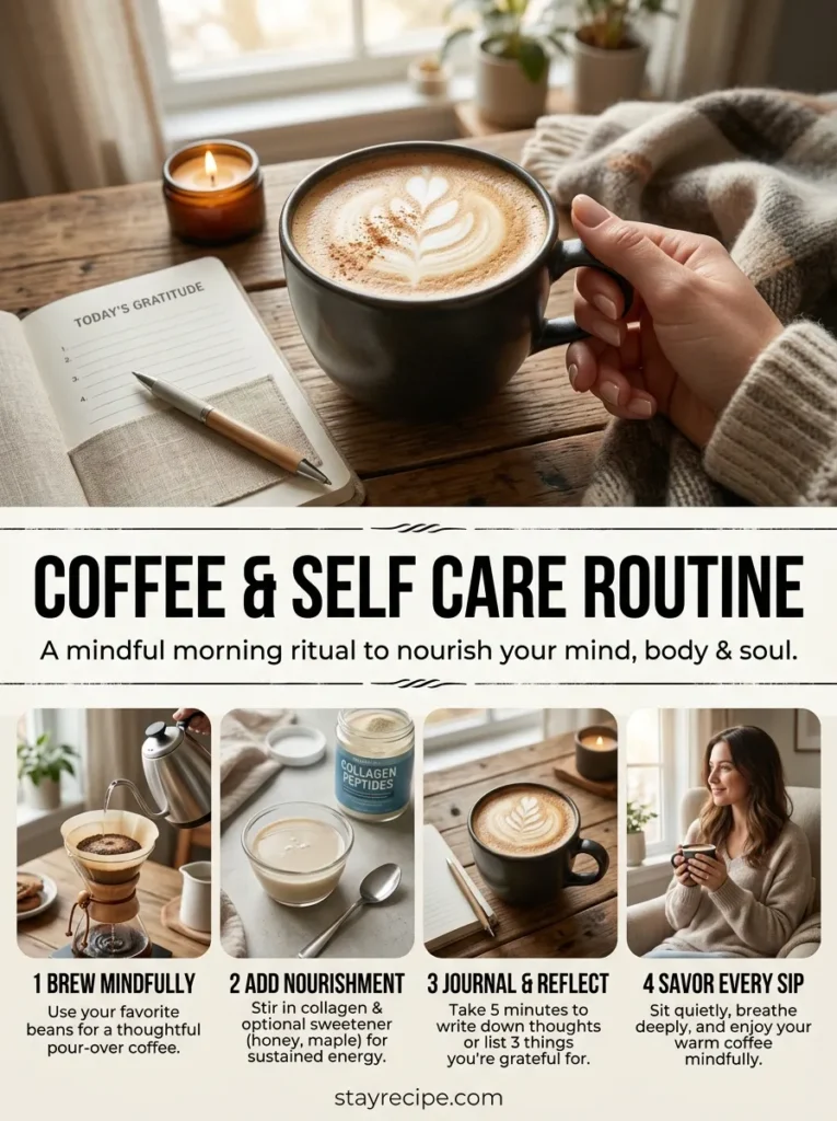 Coffee Self Care Routine