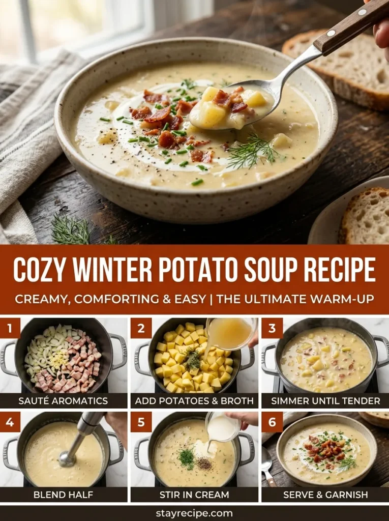 Cozy Winter Potato Soup Recipe