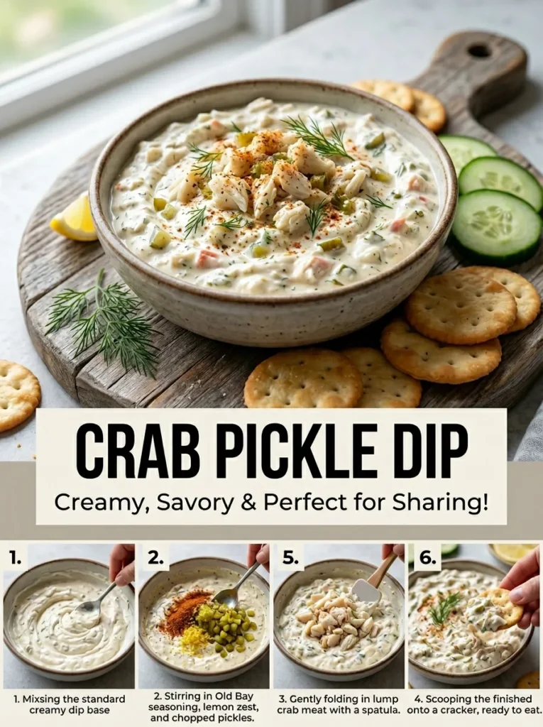 Crab Pickle Dip