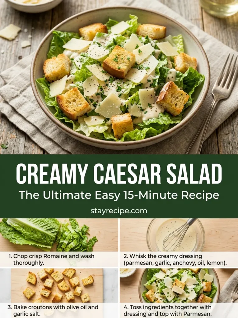 Creamy Caesar Salad