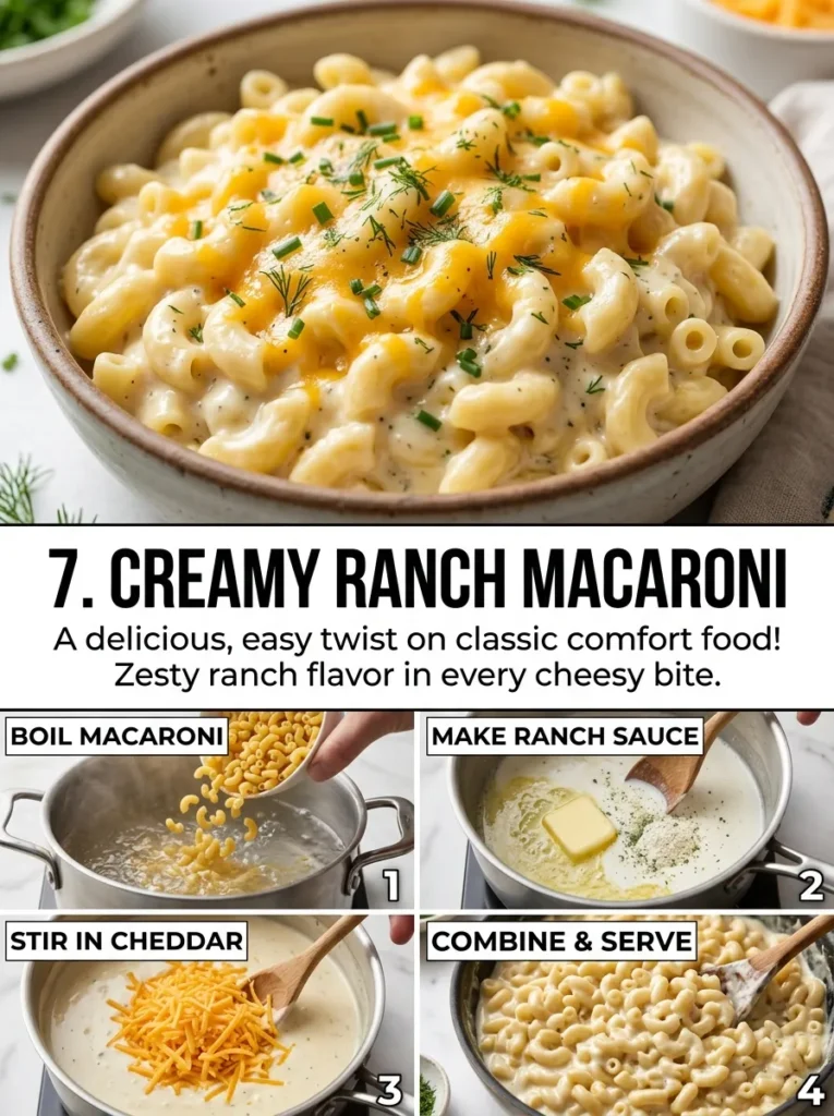 Creamy Ranch Macaroni