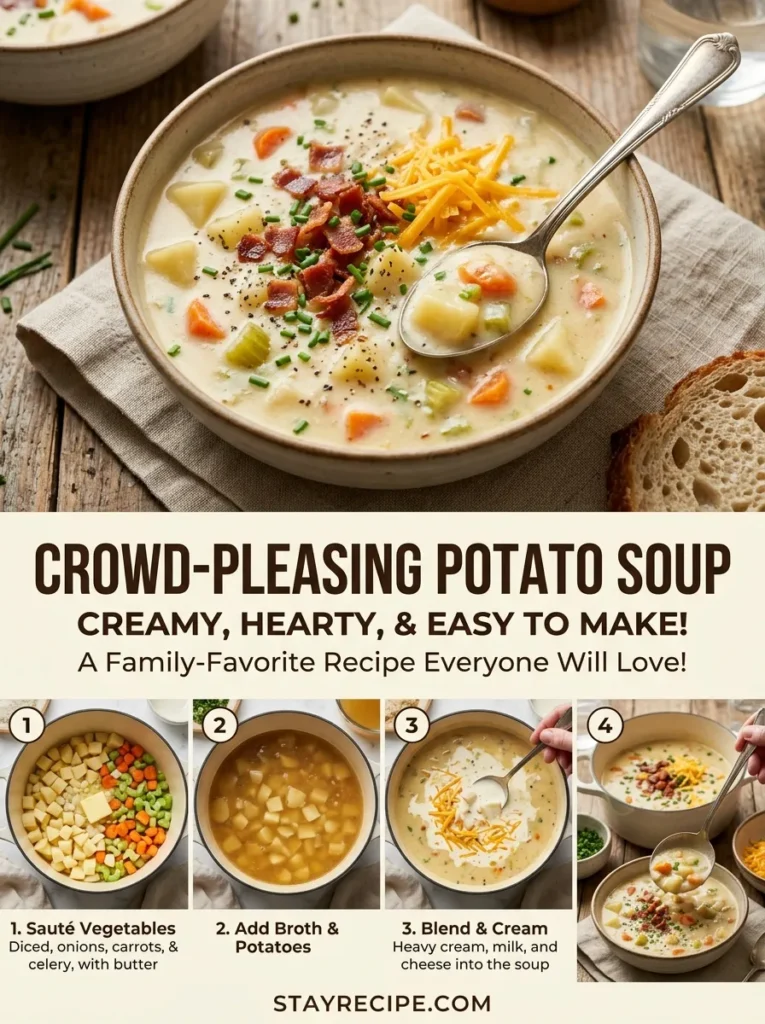 Crowd Pleasing Potato Soup Idea