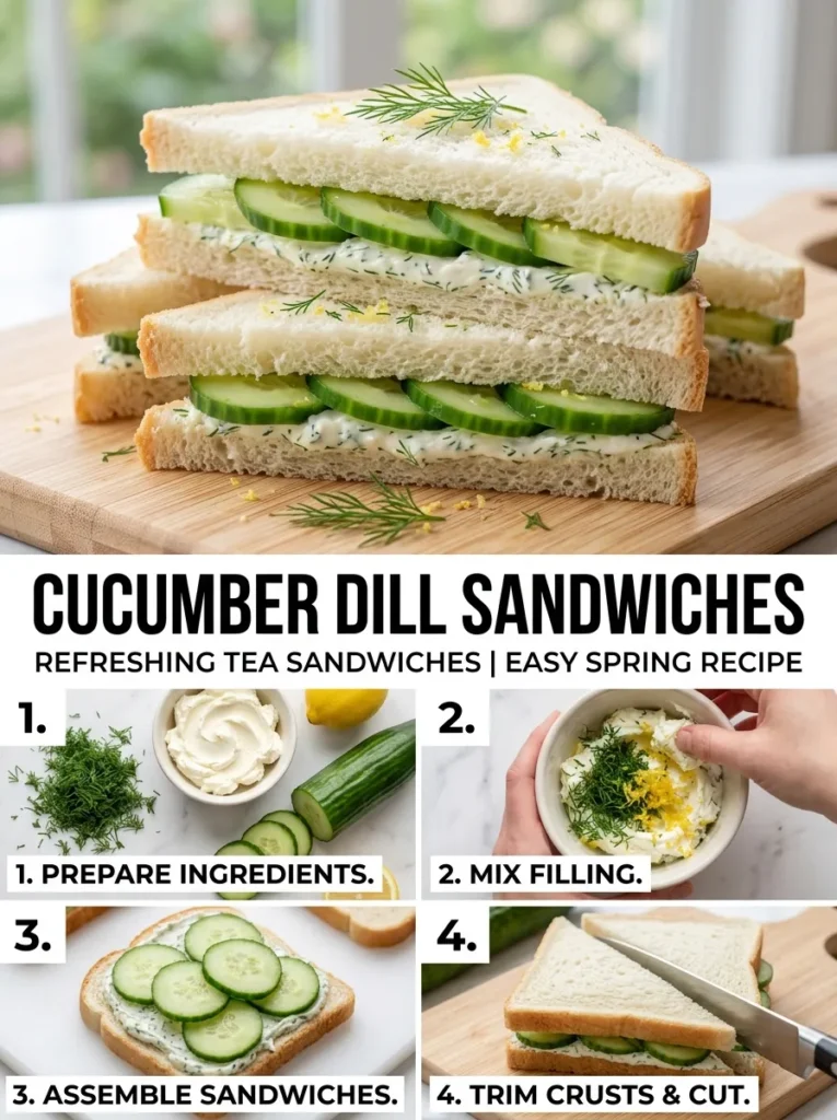 Cucumber Dill Sandwiches