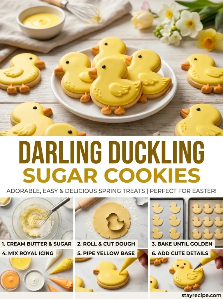 Darling Duckling Sugar Cookies