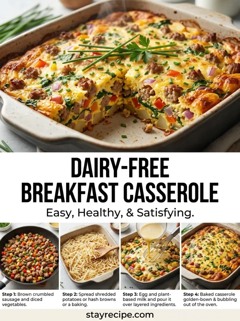 Dairy Free Breakfast Casserole