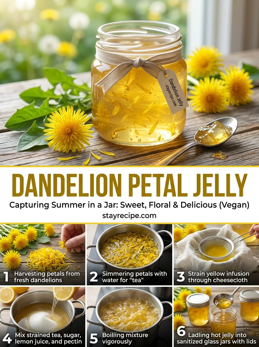 Dandelion Petal Jelly