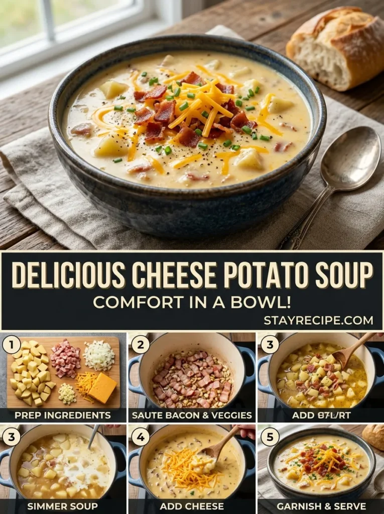 Delicious Cheese Potato Soup Idea