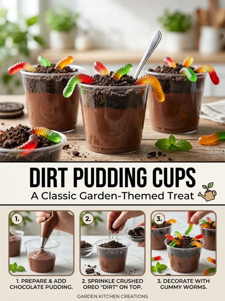 Dirt Pudding Cups