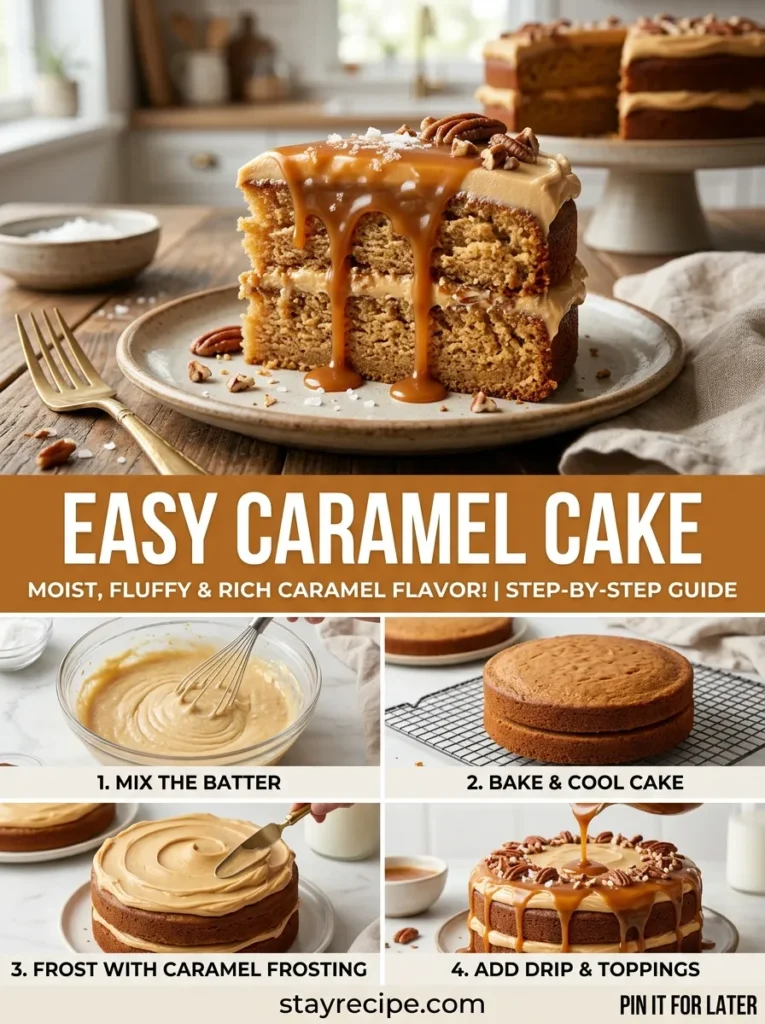 Easy Caramel Cake