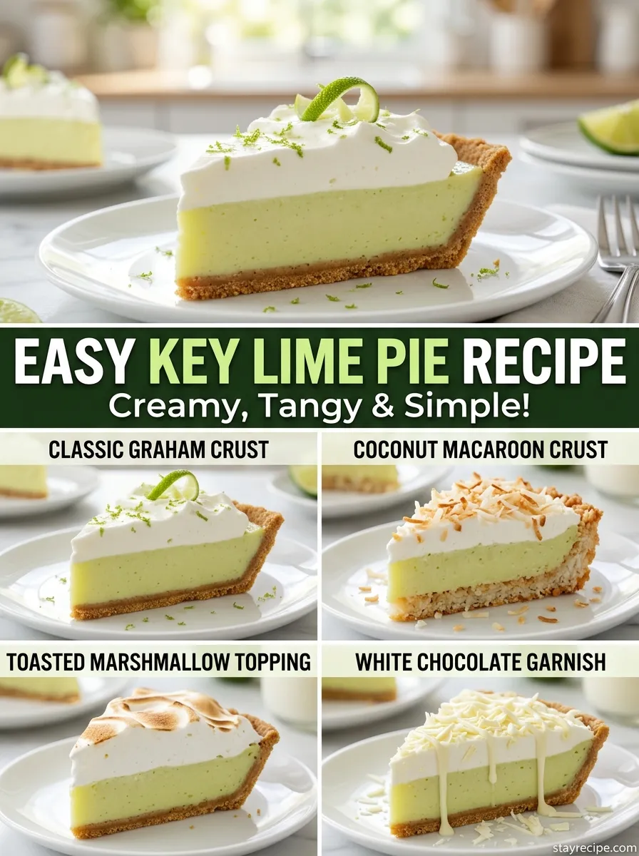 Easy Key Lime Pie Recipe: A Complete Step-by-Step Guide to the Best Quick & Simple Tropical Dessert