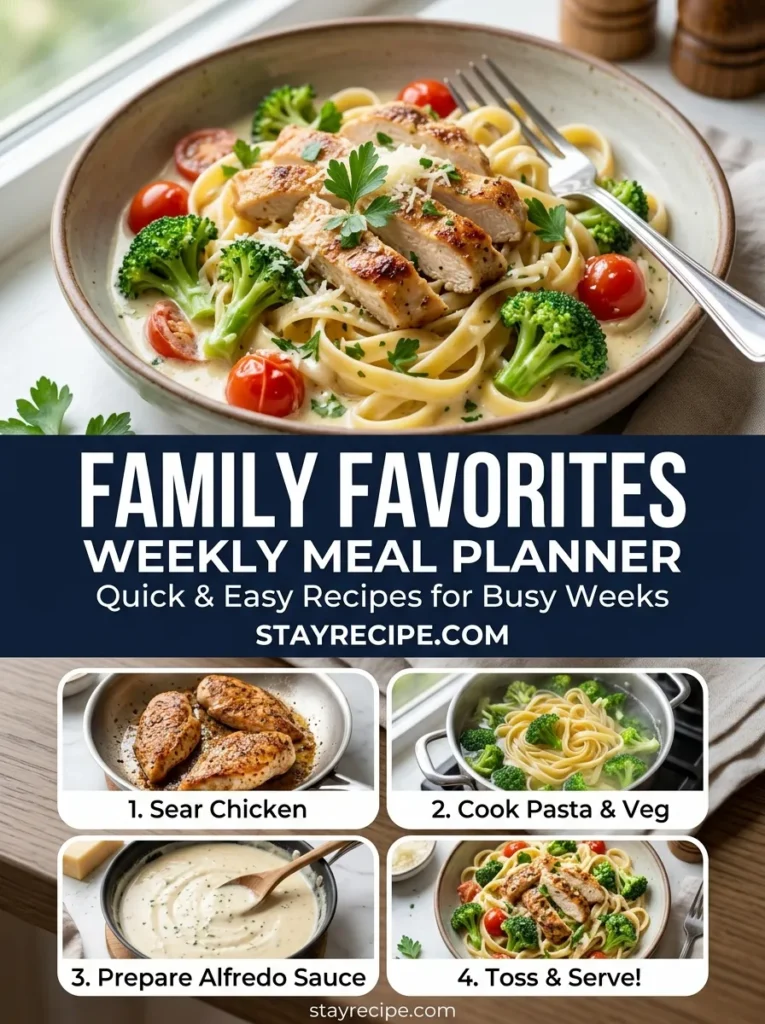 Family Favorites Meal Planning Menus