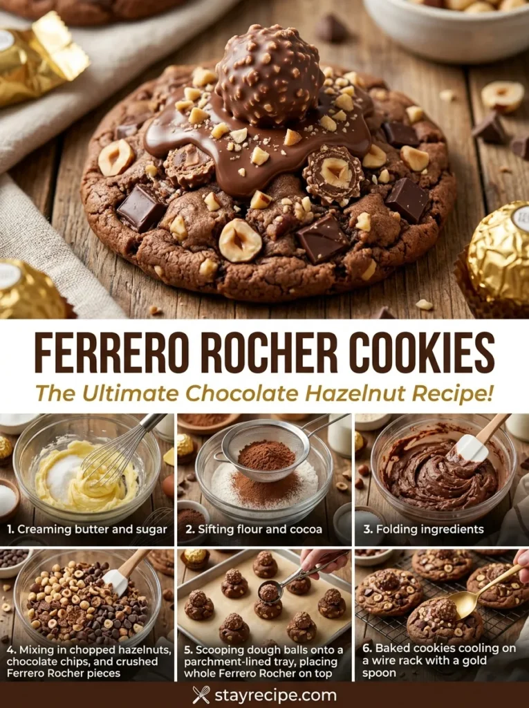 Ferrero Rocher Cookies