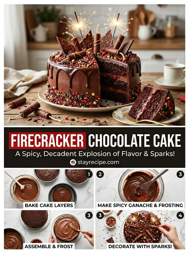 Firecracker Chocolate Cake