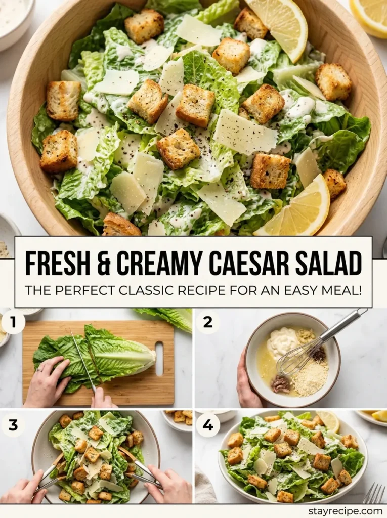 Fresh Creamy Caesar Salad