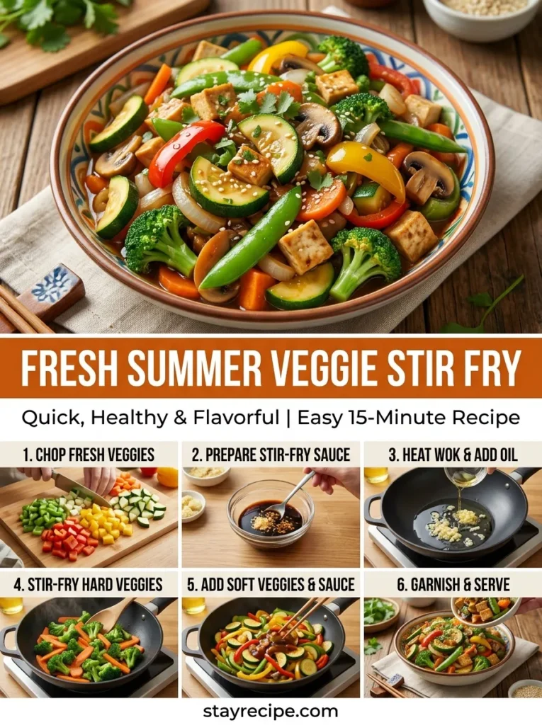 Fresh Summer Veggie Stir Fry