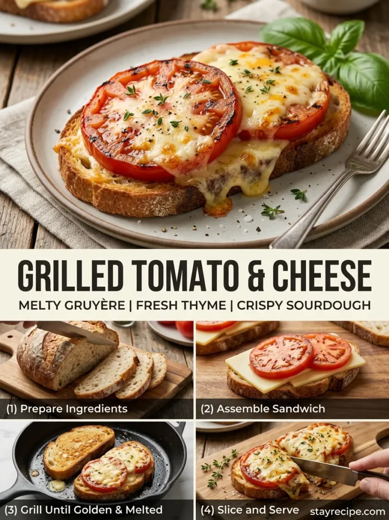 Grilled Tomato Cheese