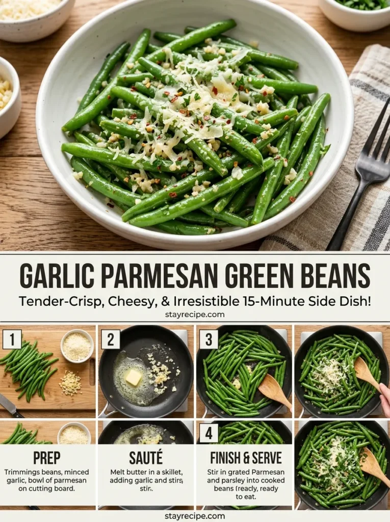 Garlic Parmesan Green Beans Green Bean Casserole