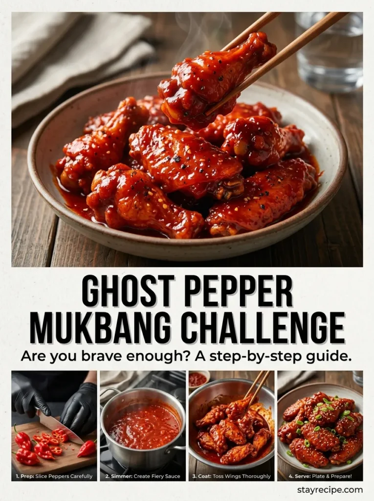 Ghost Pepper Mukbang Challenge