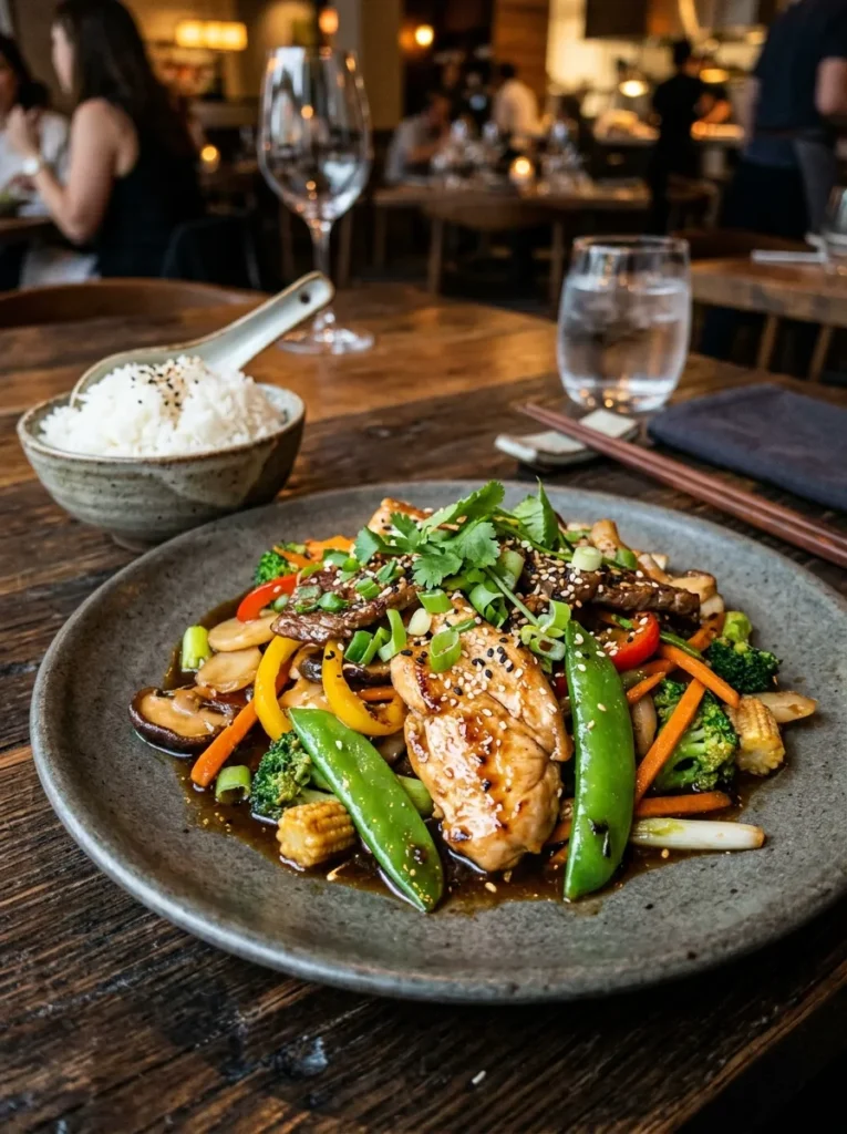 Ginger Soy Asian Stir Fry