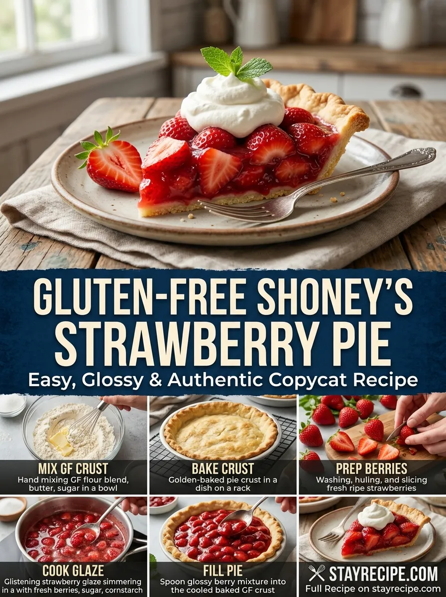 Gluten Free With Shoneys Strawberry Pie Pie