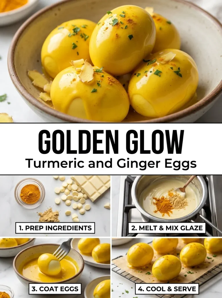 Golden Glow Turmeric And Ginger Eggsgolden Glow Turmeric And Ginger Eggs