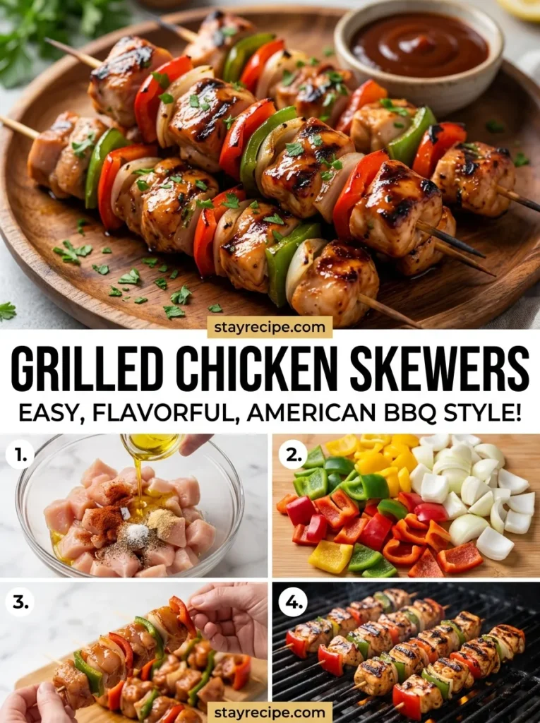 Grilled Chicken Skewers